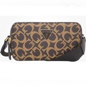 GUESS Charlestown Mini Monogram Crossbody Shoulder Bag